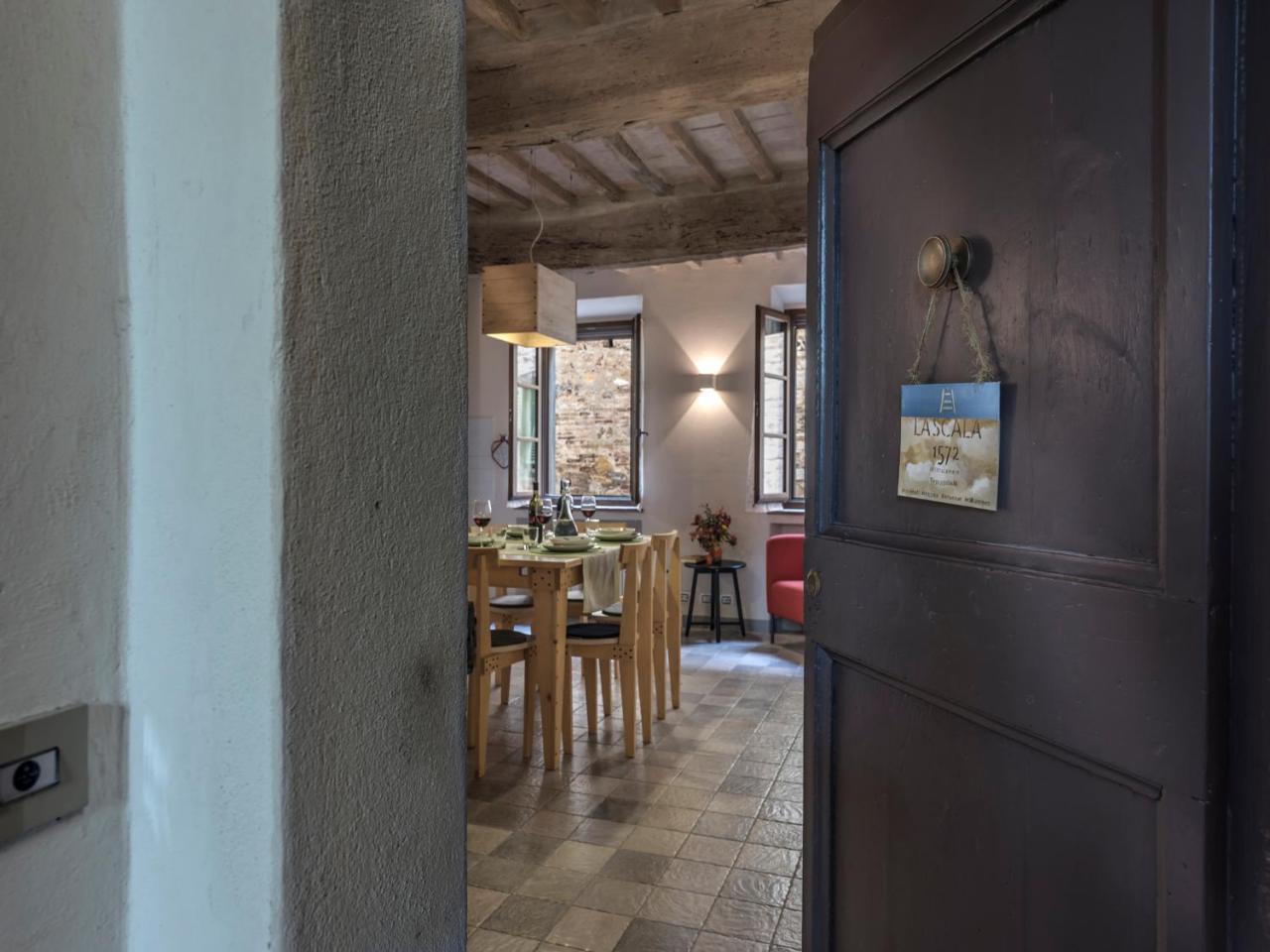 Apartment La Scala 1572 San Quirico dʼOrcia Esterno foto